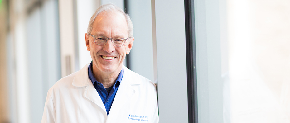 Dr. Koenraad De Geest of the OHSU Knight Cancer Institute.