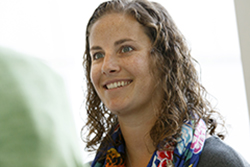 Tara Albury is the licensed social worker at OHSU Casey Eye Institute, and leads the Vision Loss Support Group.