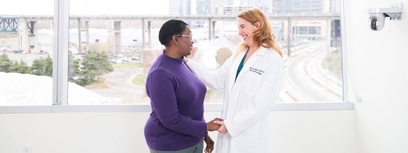 Nurse practitioner Allison Lindauer, Ph.D., is one of the expert providers you’ll find at the OHSU Brain Institute.