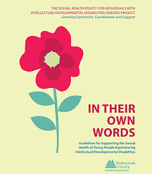 SHEIDD guide titled "In Their Own Words"