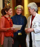 Woman at OHSU