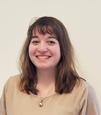 A photo of Karina Thiel-Klare, a Research Associate at OHSU.