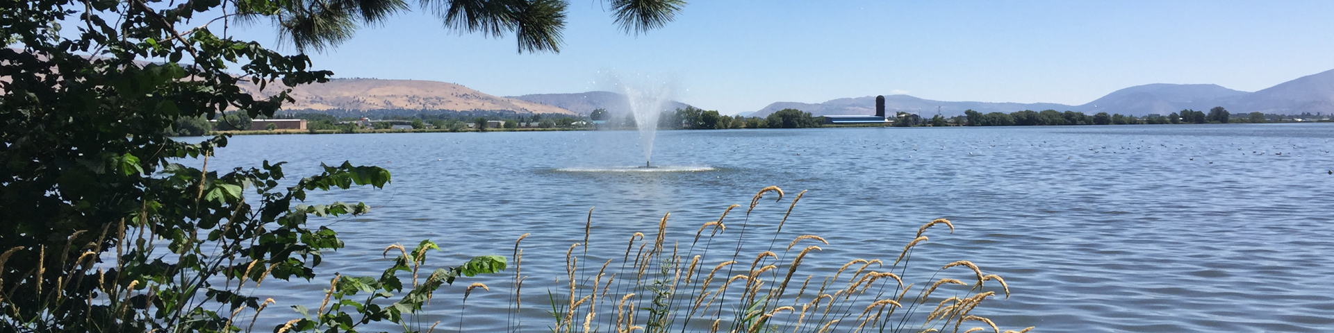 Man-made water feature