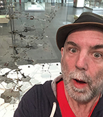 A selfie of Kevin Nusser making a funny face.