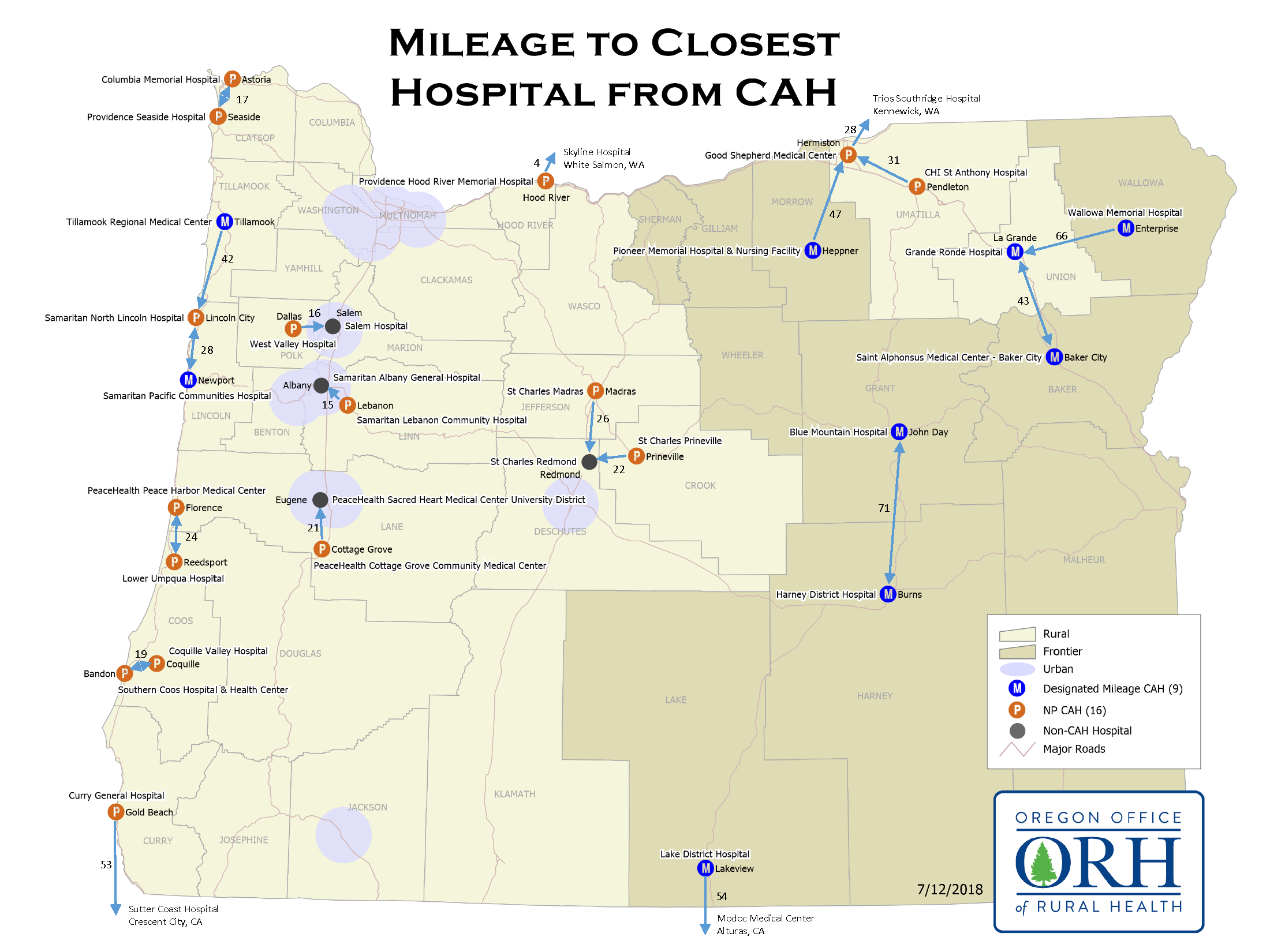 CAH Closest Hospitals