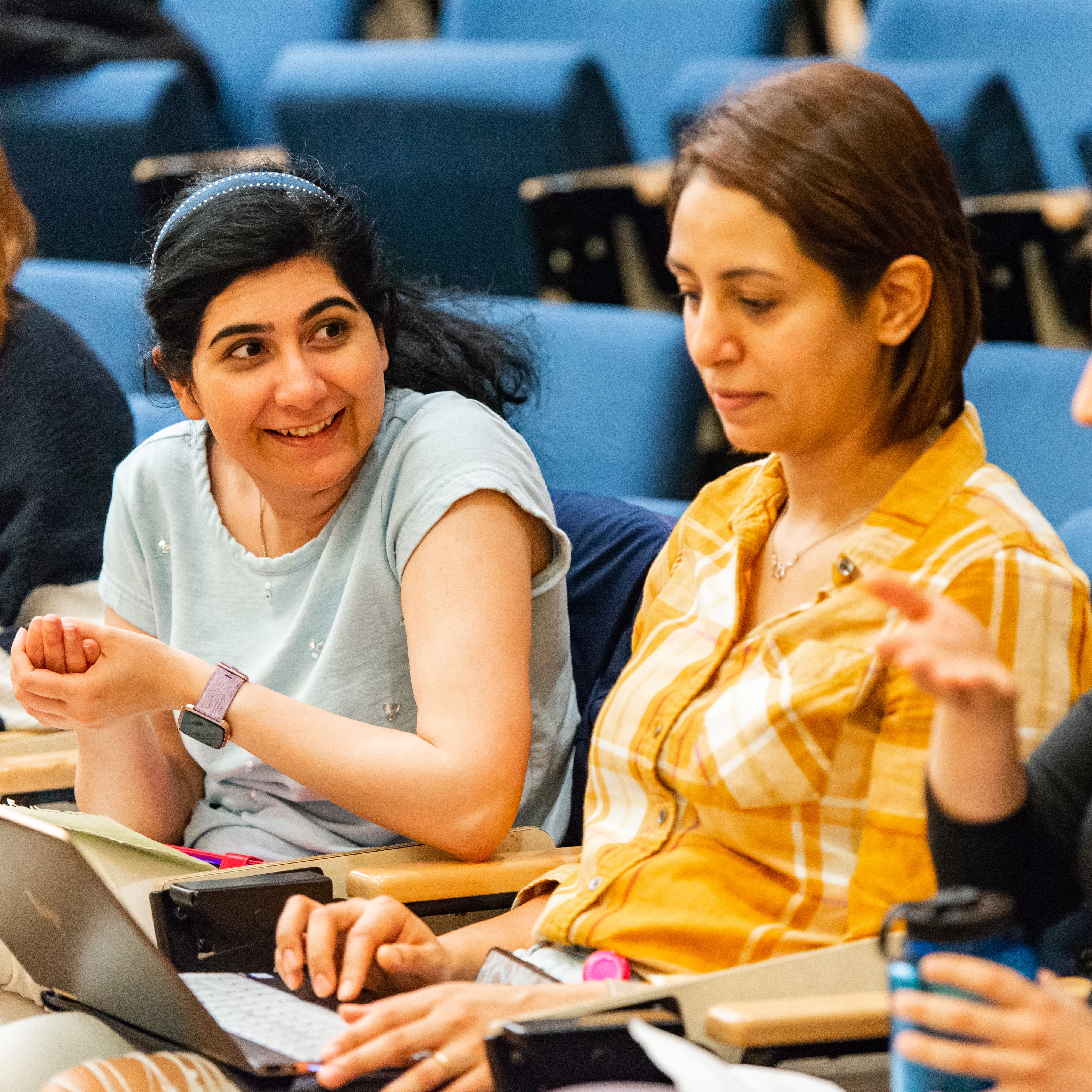 SoM Graduate Studies students in class