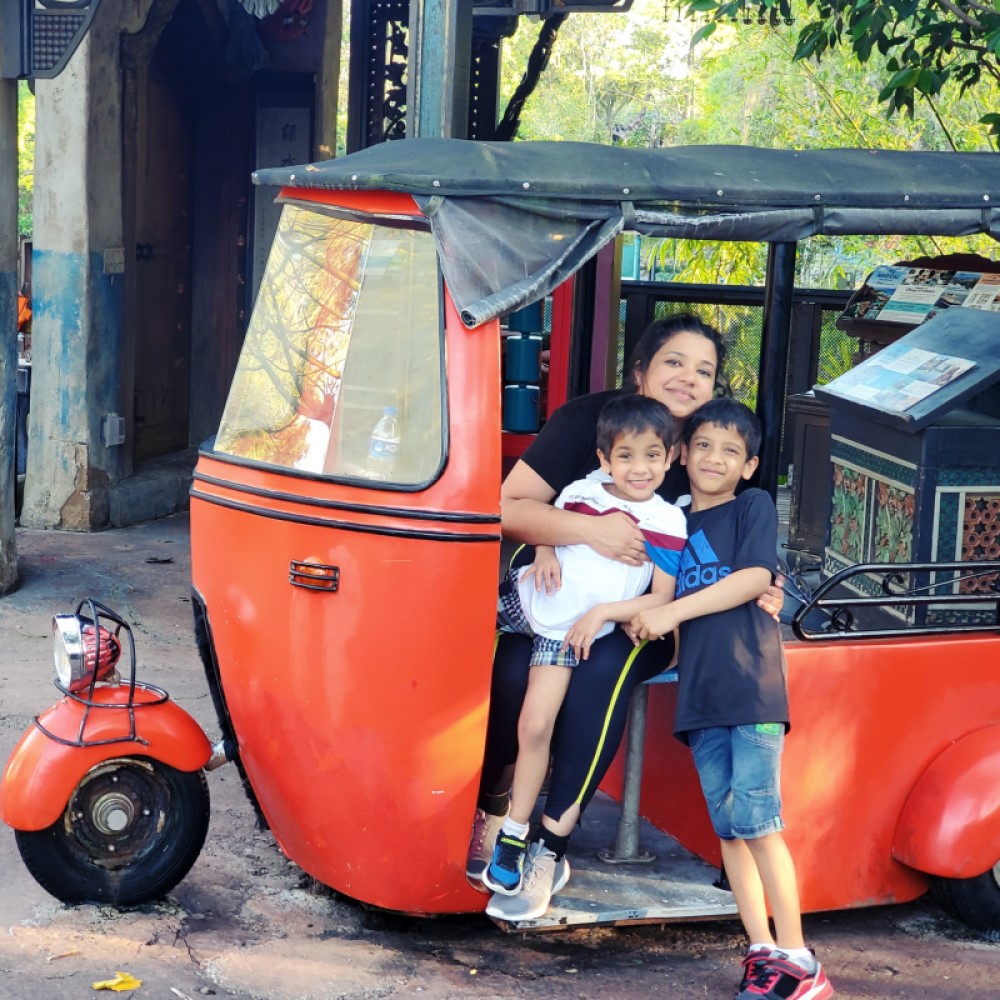 Poornima Ramanan, MD and family