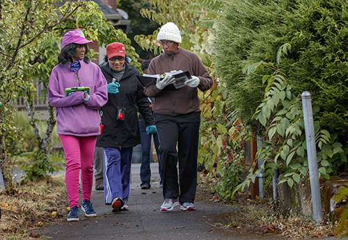 Walking as part of the SHARP study