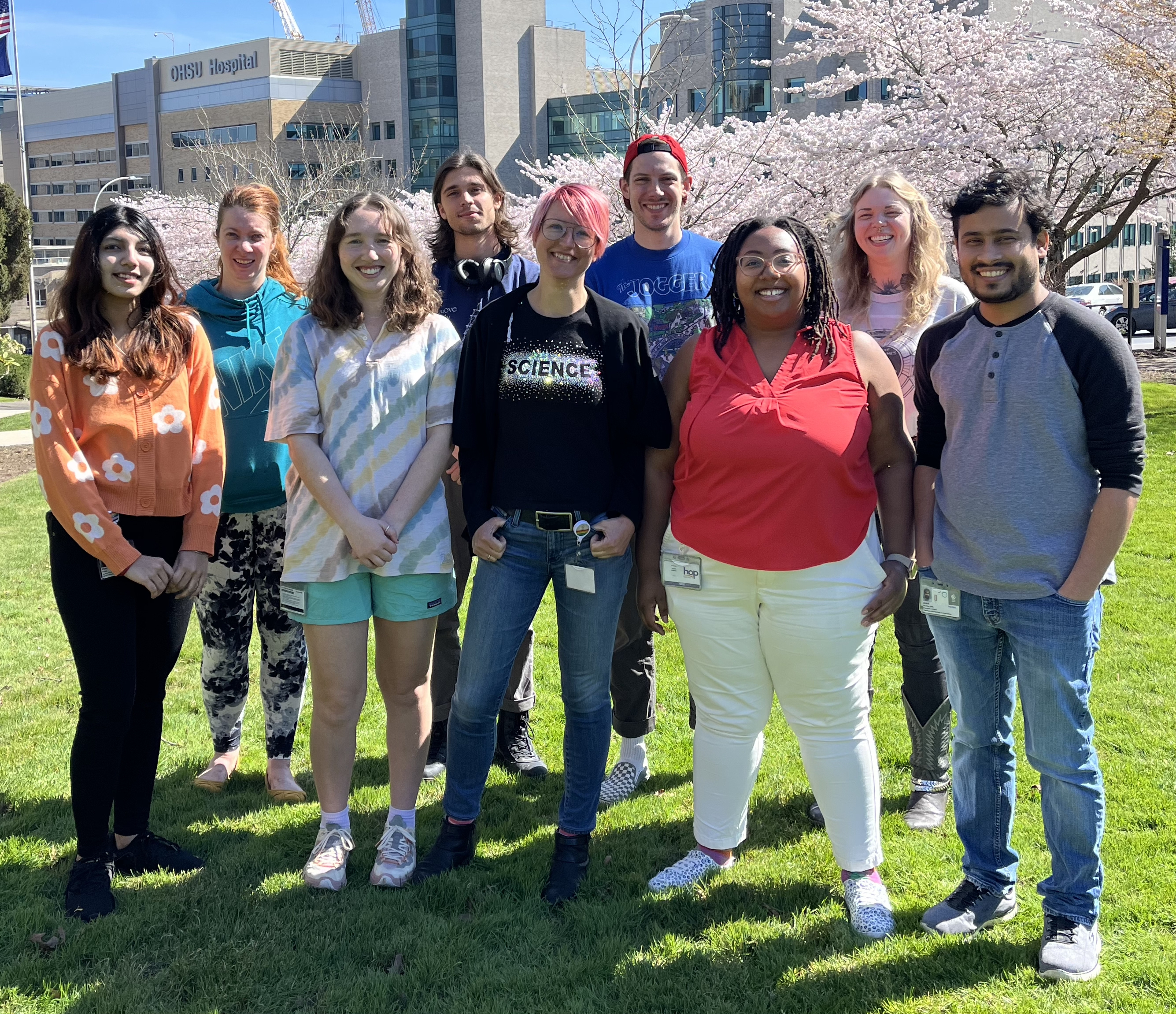 The Rauch Lab members in spring 2024