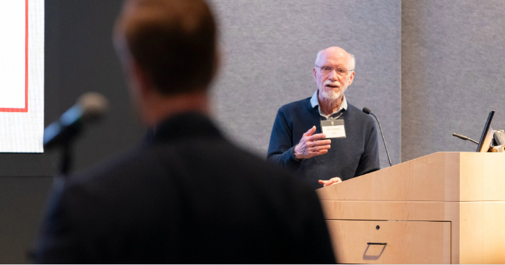 Kent Thornburg answering Question from the Audience