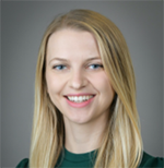 A professional photo of Kaycee Moshofsky.