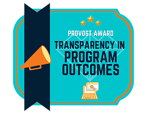 Transparency in Assessment award badage.