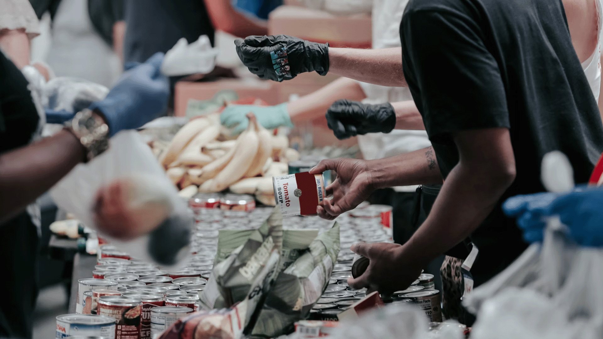 Community Worker interacting with Community Members