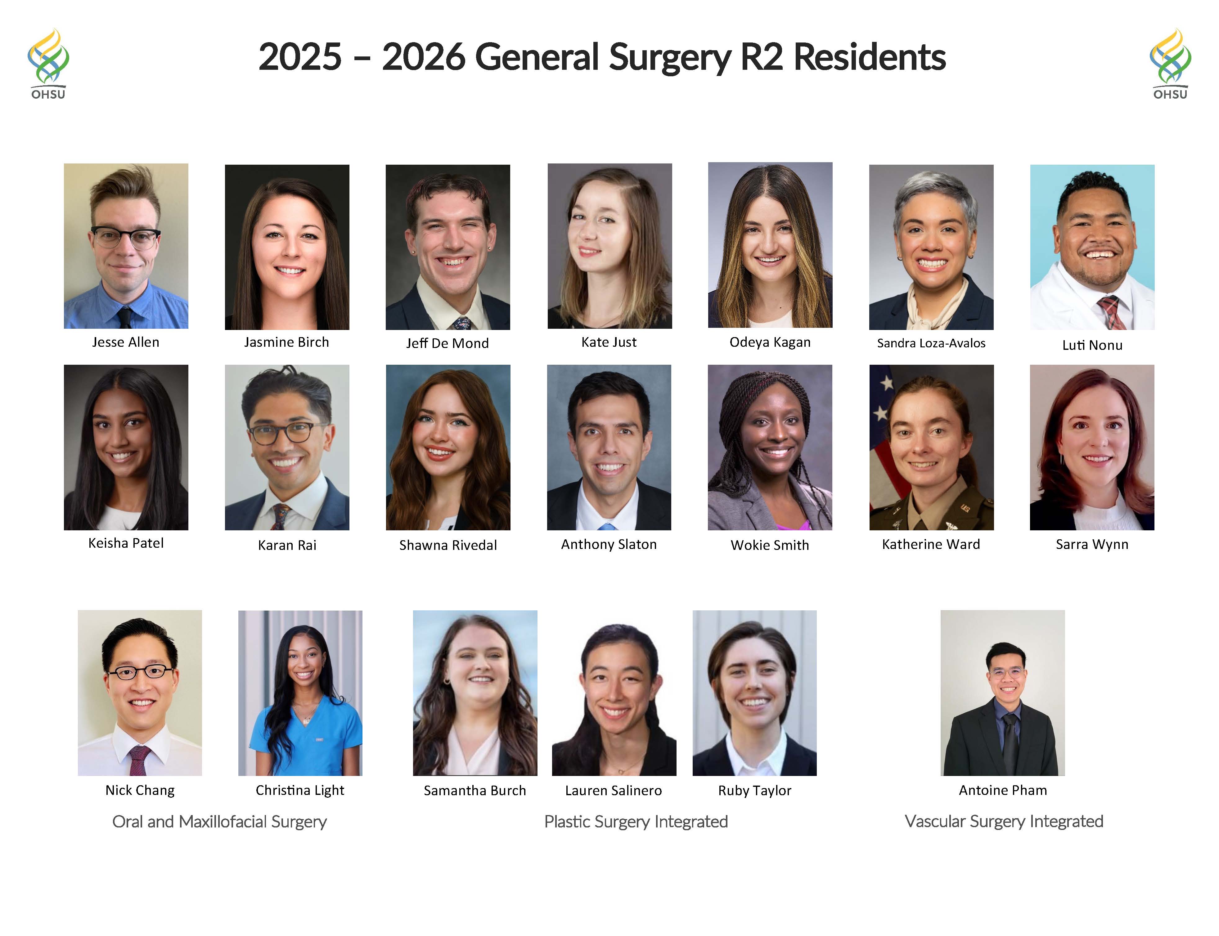 SOM | Surgery Residents | 25-26 R2