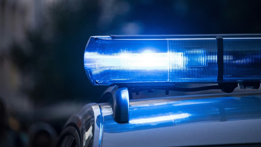 Image of police car light for webinar titled Addiction Response Tactics: Tools for the Front Line- Free Virtual Training 