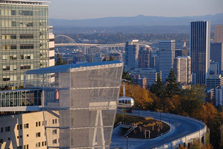 View of Portland from Marquam hill