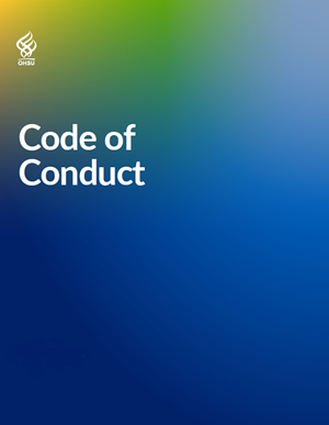 Cover of the Code of Conduct document 